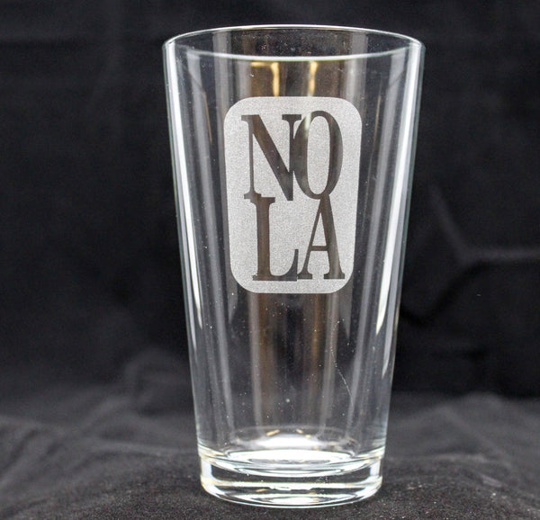 NOLA Pint Glass