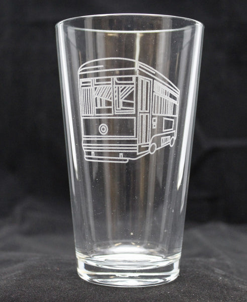 Streetcar Pint Glass