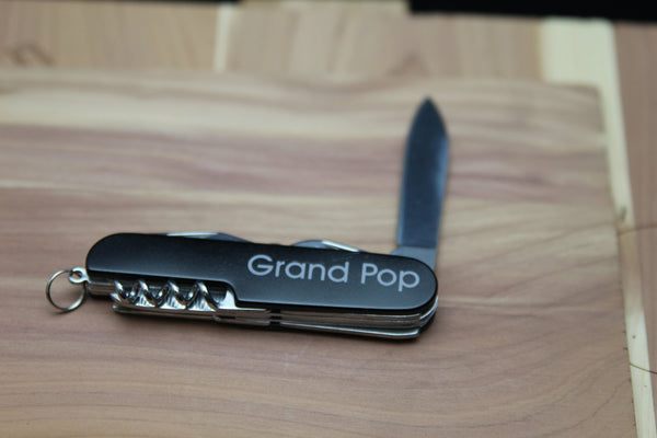 Customizable Multi-Function Pocket Knife - Large