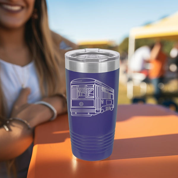 Streetcar | Stay Hydrated on the Go with a Double Insulated Travel Tumbler in Various Trendy Colors