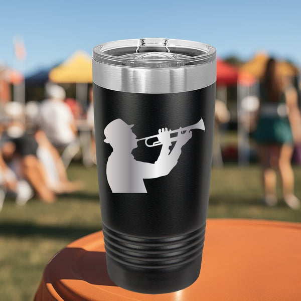 Trumpeter | Stay Hydrated on the Go with a Double Insulated Travel Tumbler in Various Trendy Colors