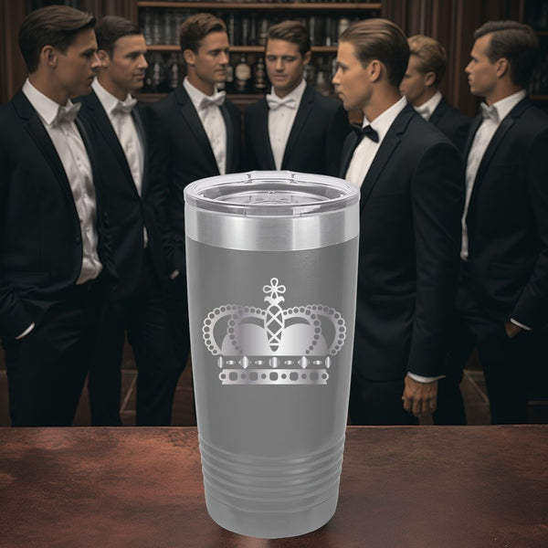 Crown #9 | Stay Hydrated on the Go with a Double Insulated Travel Tumbler in Various Trendy Colors