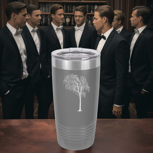 Bead Tree | Stay Hydrated on the Go with a Double Insulated Travel Tumbler in Various Trendy Colors