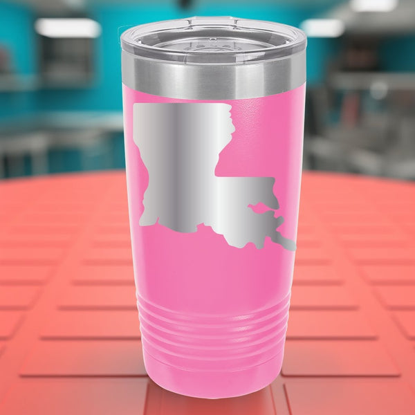 Louisiana State | Stay Hydrated on the Go with a Double Insulated Travel Tumbler in Various Trendy Colors
