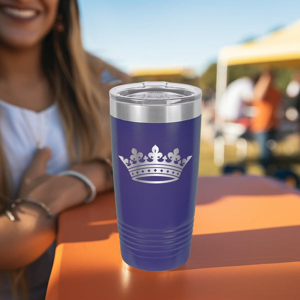 Crown #4 | Stay Hydrated on the Go with a Double Insulated Travel Tumbler in Various Trendy Colors