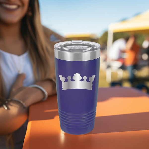 Crown #3 | Stay Hydrated on the Go with a Double Insulated Travel Tumbler in Various Trendy Colors